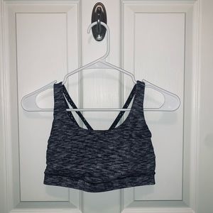 Heathered Grey Lululemon Energy Bra